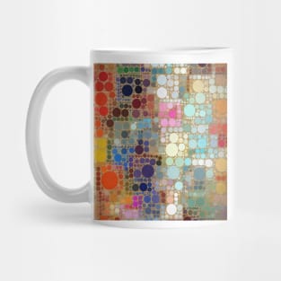 Circle Square Colorful Pattern Mug